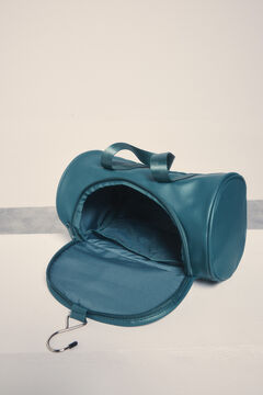 Dash and Stars Bolsa grande de toalete verde para boliche verde