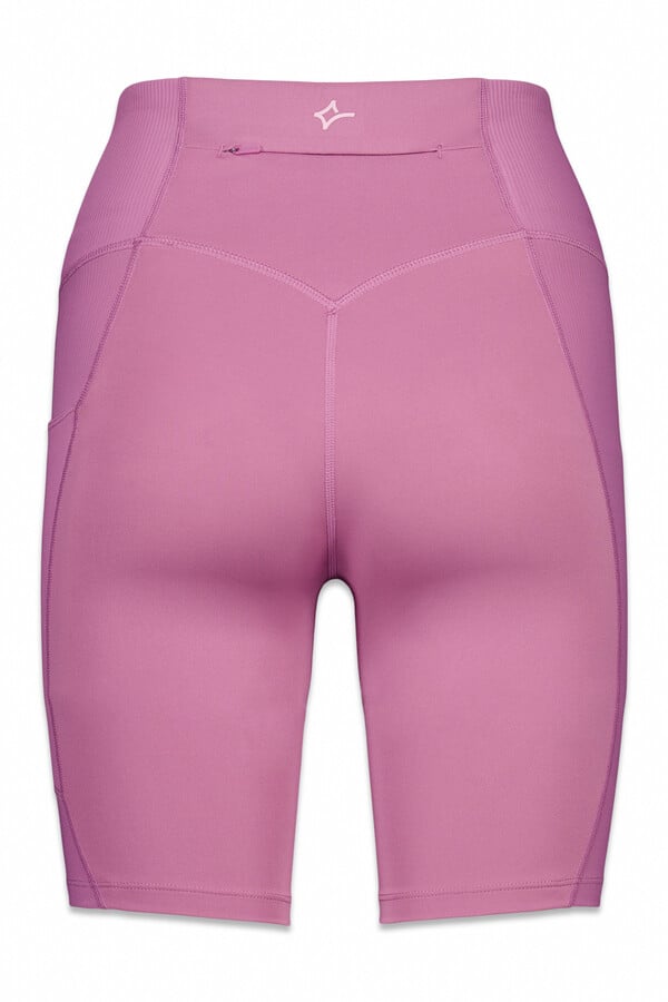Dash and Stars Leggings de ciclismo rosa 4D STRETCH rosa