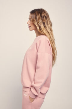 Dash and Stars Moletom de Sweatshirt piqué rosa rosa