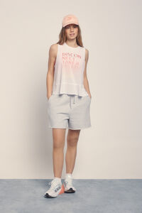 Dash and Stars Short felpa gris gris