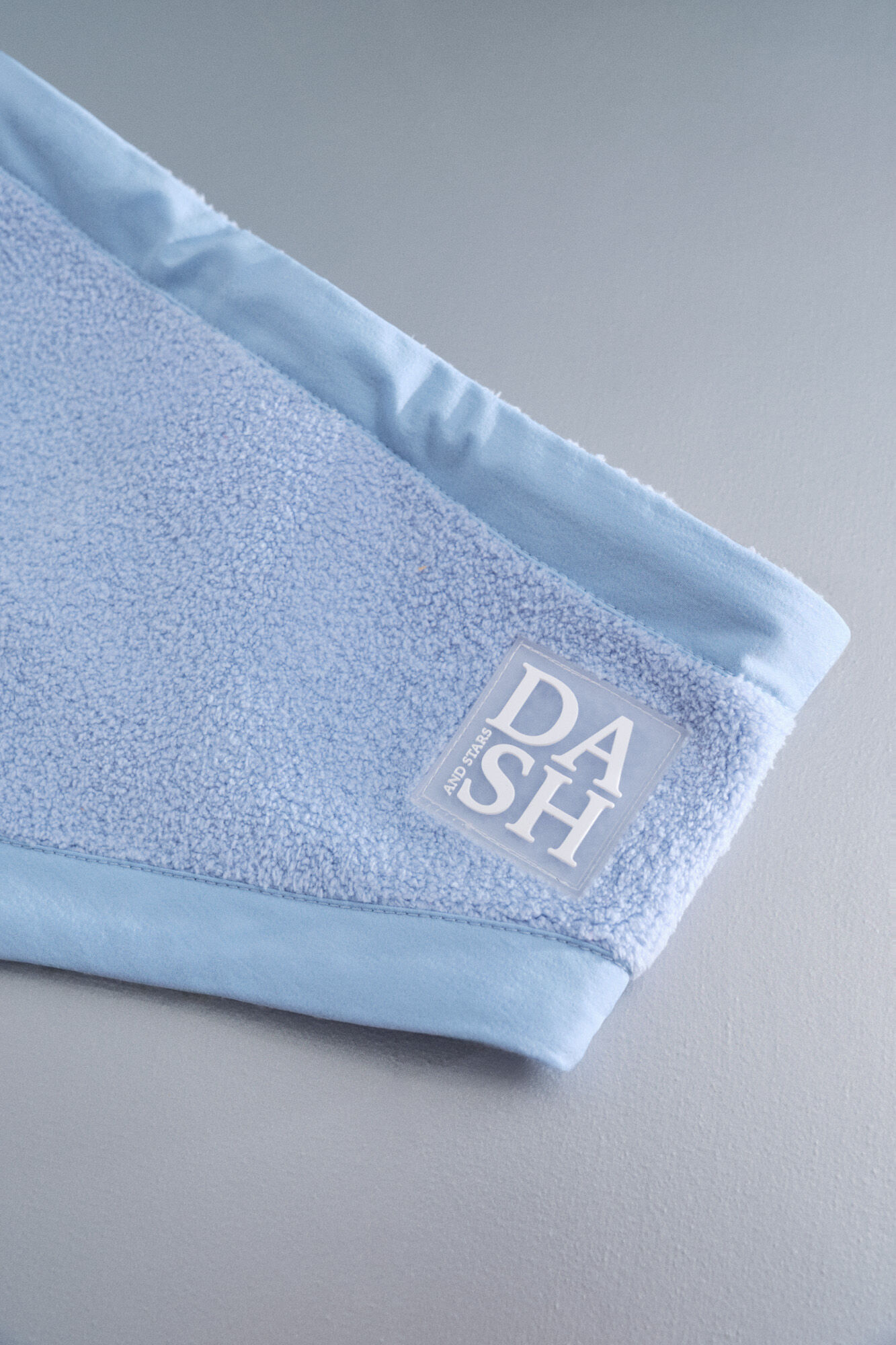 Dash and Stars Bandana polar azul beb&ecirc; azul