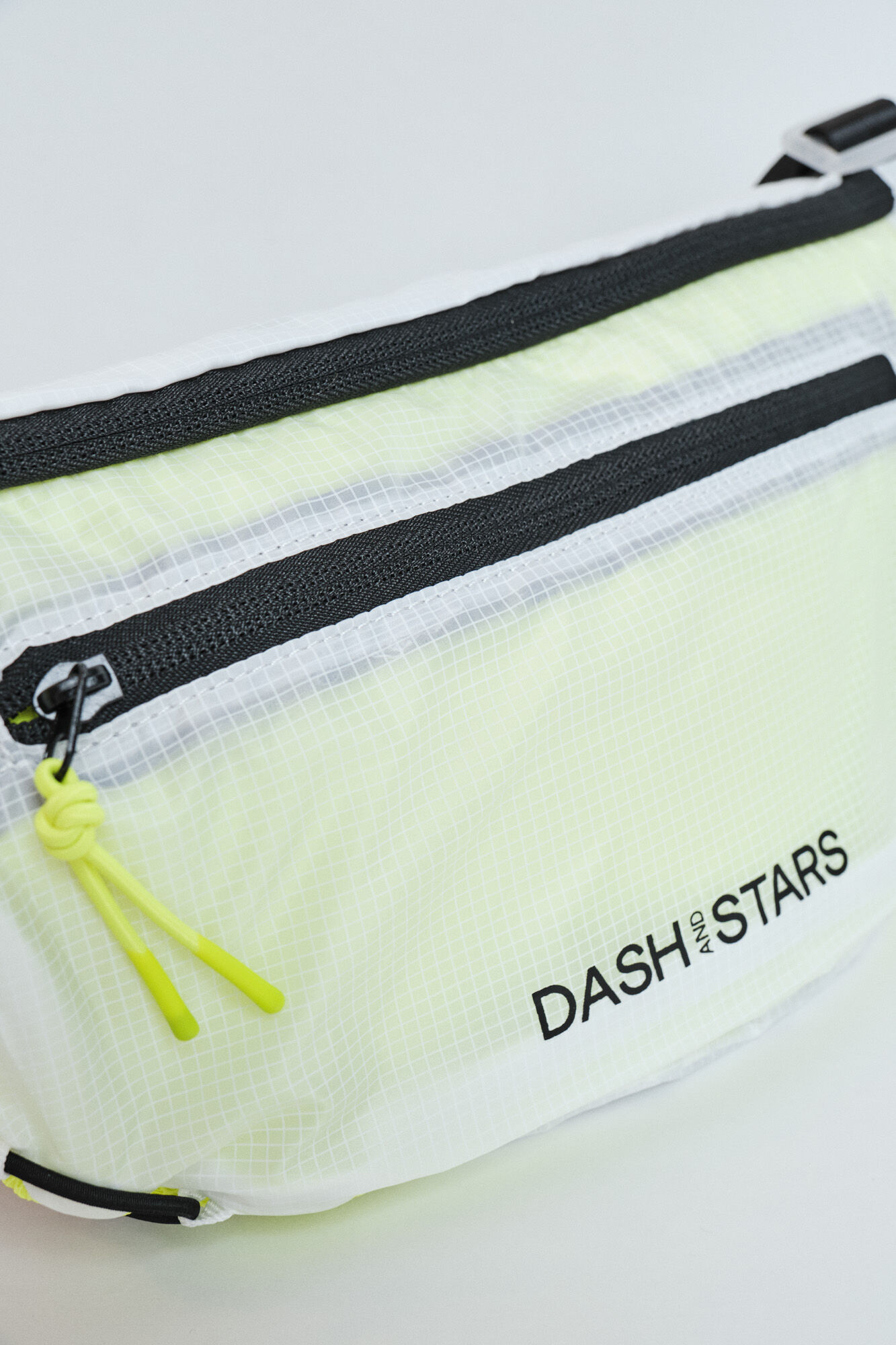 Dash and Stars Mala a tiracolo t&eacute;cnica branca