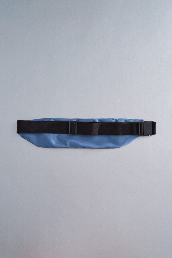 Dash and Stars Bolsa de cintura azul metálico azul