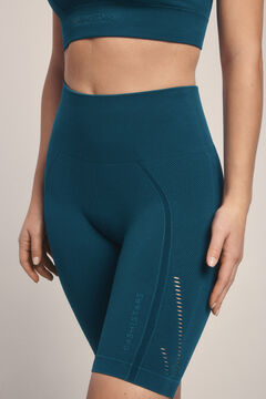 Dash and Stars Leggings ciclista SEAMLESS COMFORT verde verde