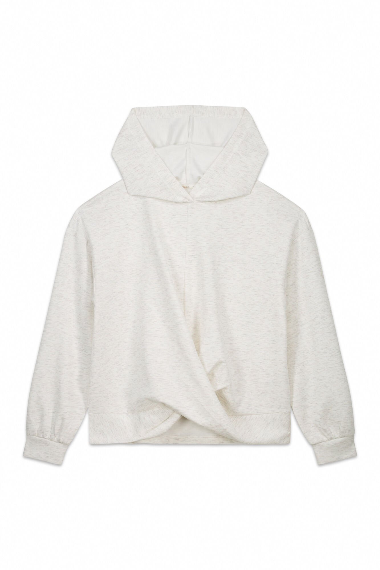Dash and Stars Sweatshirt branco drapeado beige