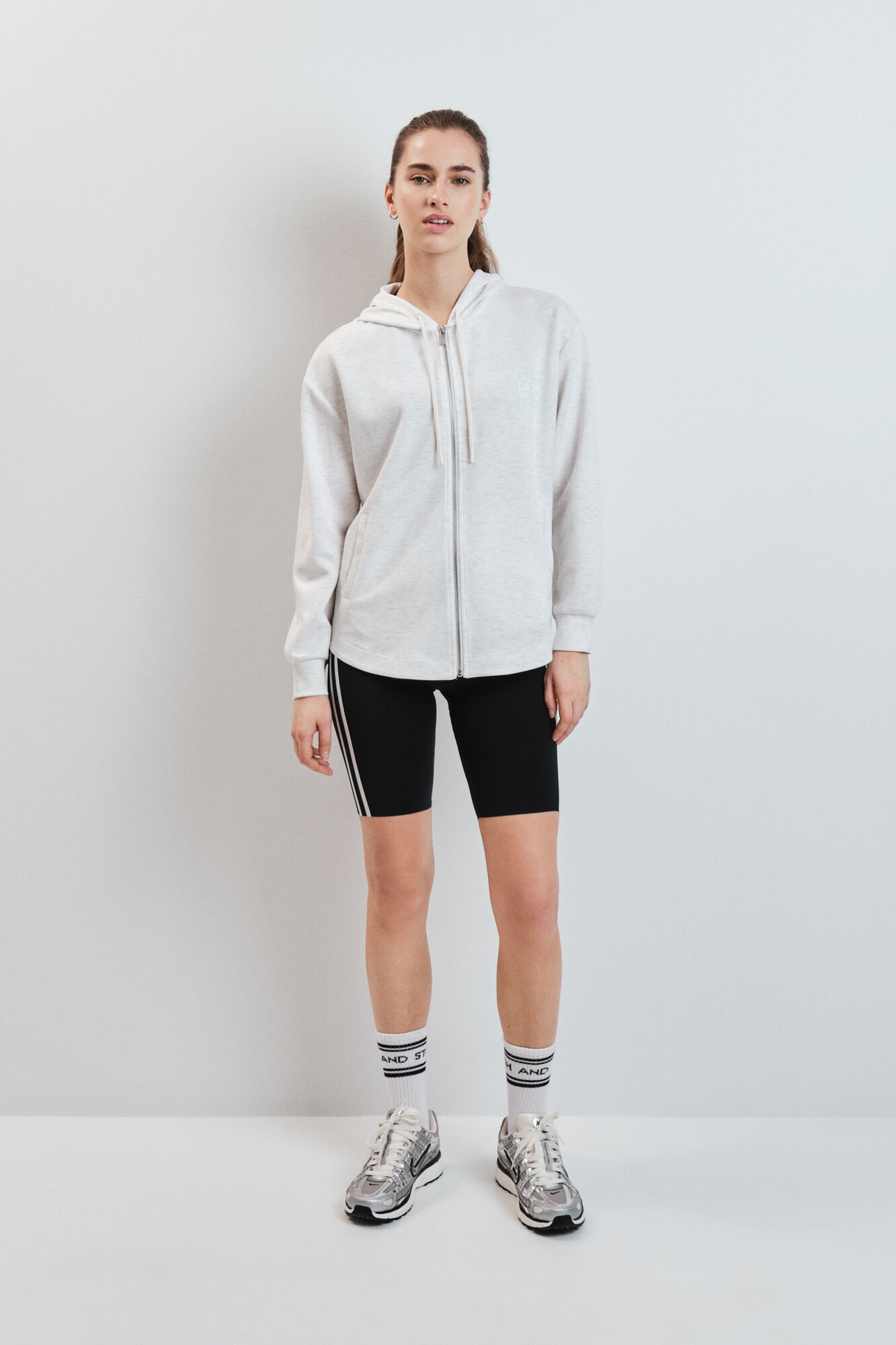 Dash and Stars Leggings COMPRESSIVE pirata negro negro