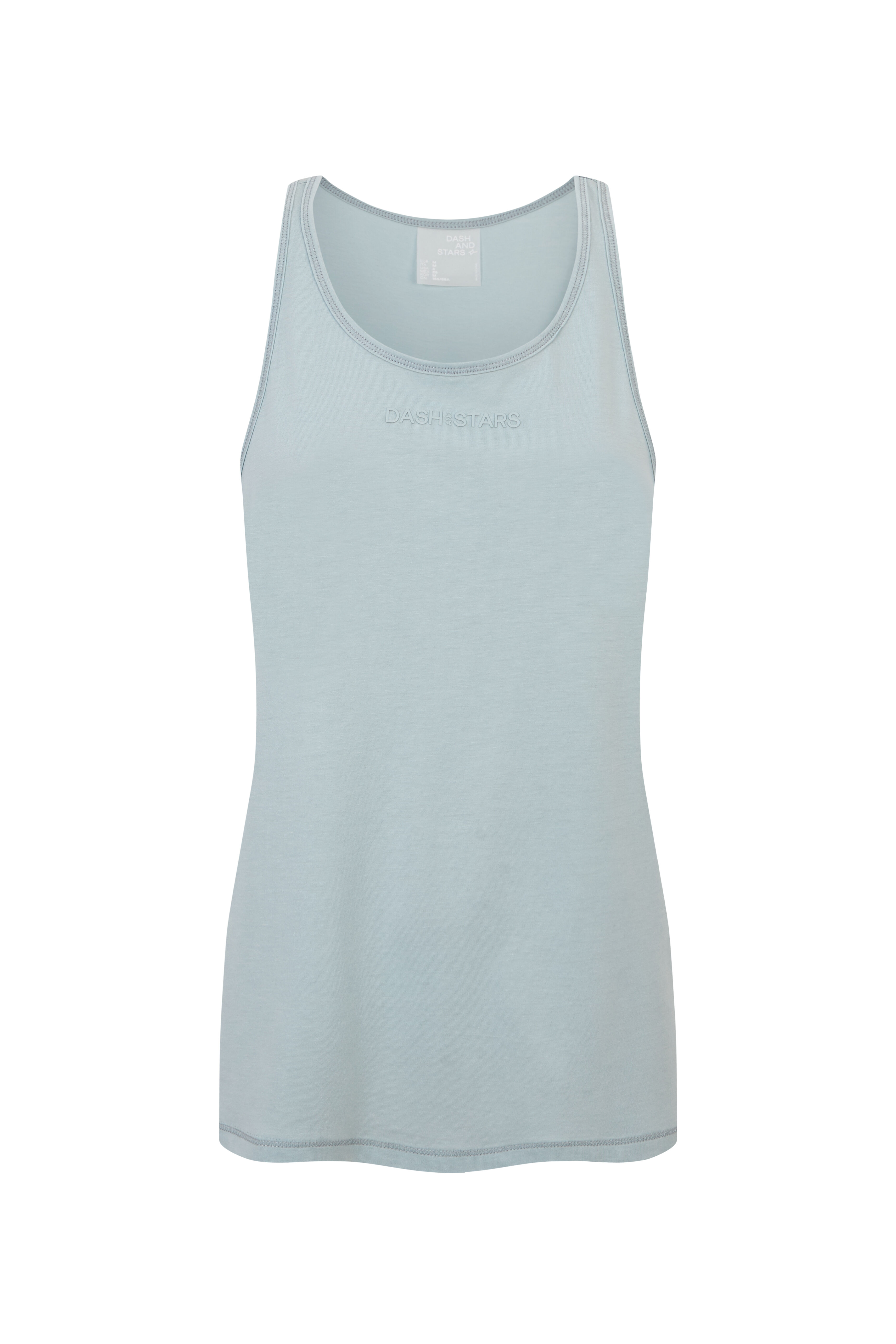 Dash and Stars T-shirt halter 100% algod&atilde;o verde verde