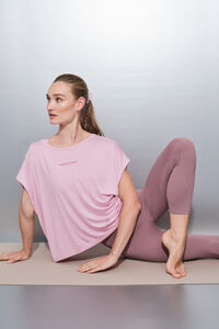 Dash and Stars Camiseta tejido extra suave rosa rosa