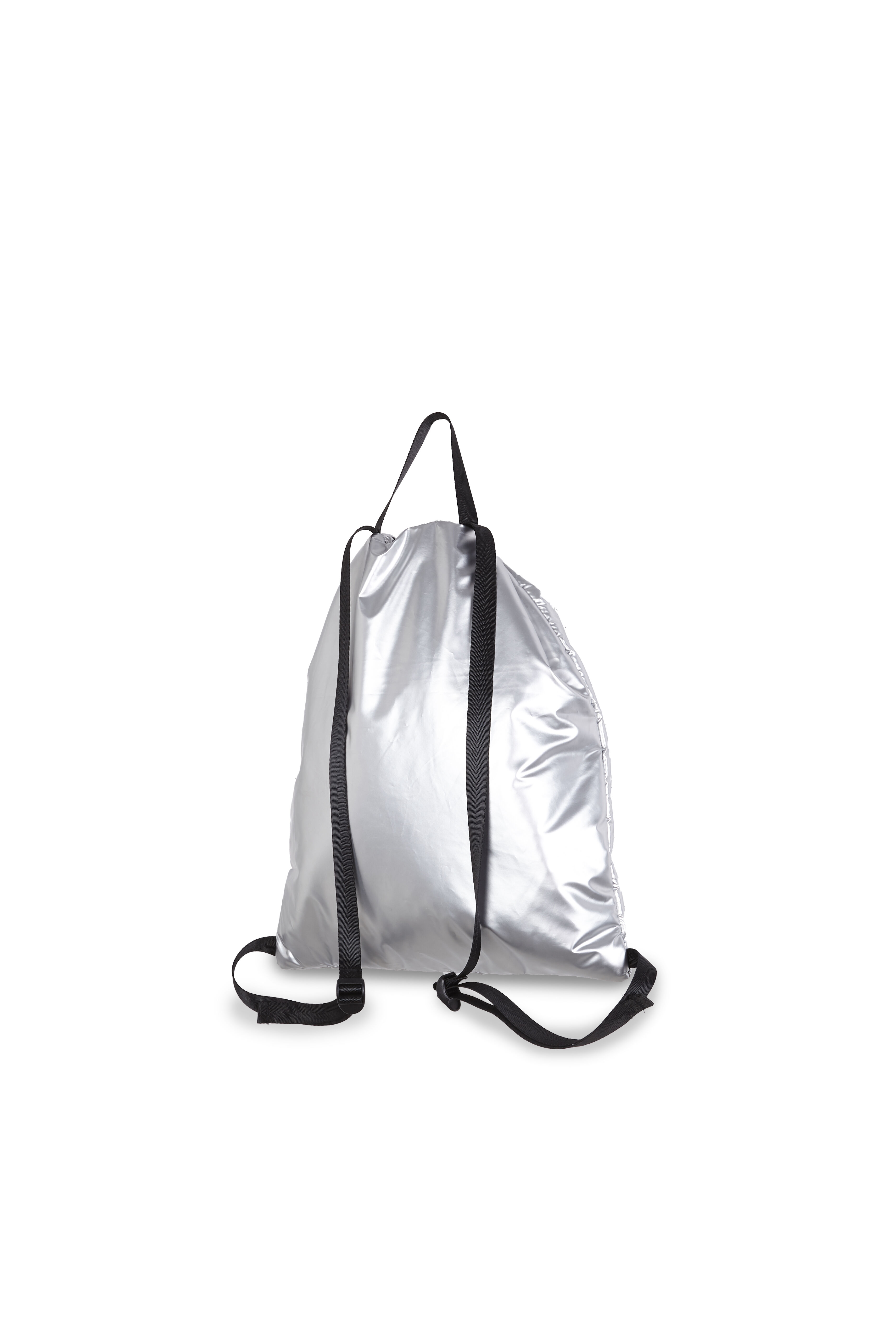 Dash and Stars Mochila metalizada acolchoada cinzento