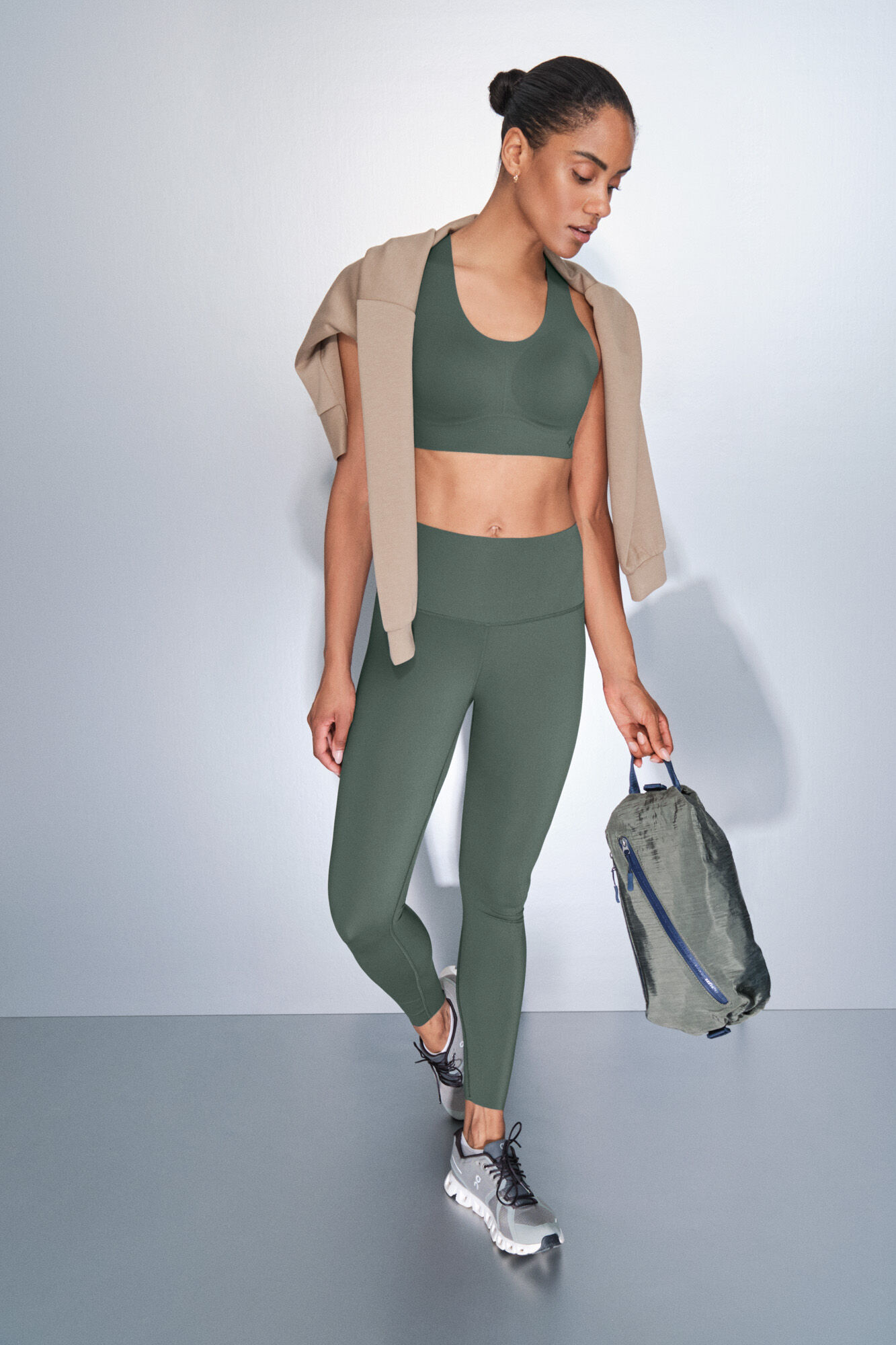 Dash and Stars Soutien desportivo COMPRESSIVO verde verde