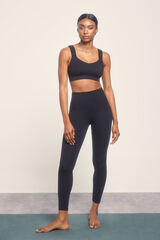 Dash and Stars Legging preta SOFT MOVE preto