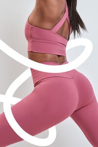 Dash and Stars Legging SOFT MOVE comprida rosa
