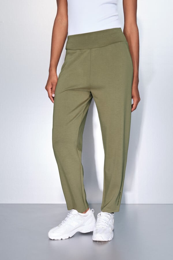 Dash and Stars Calça jogger cáqui beige