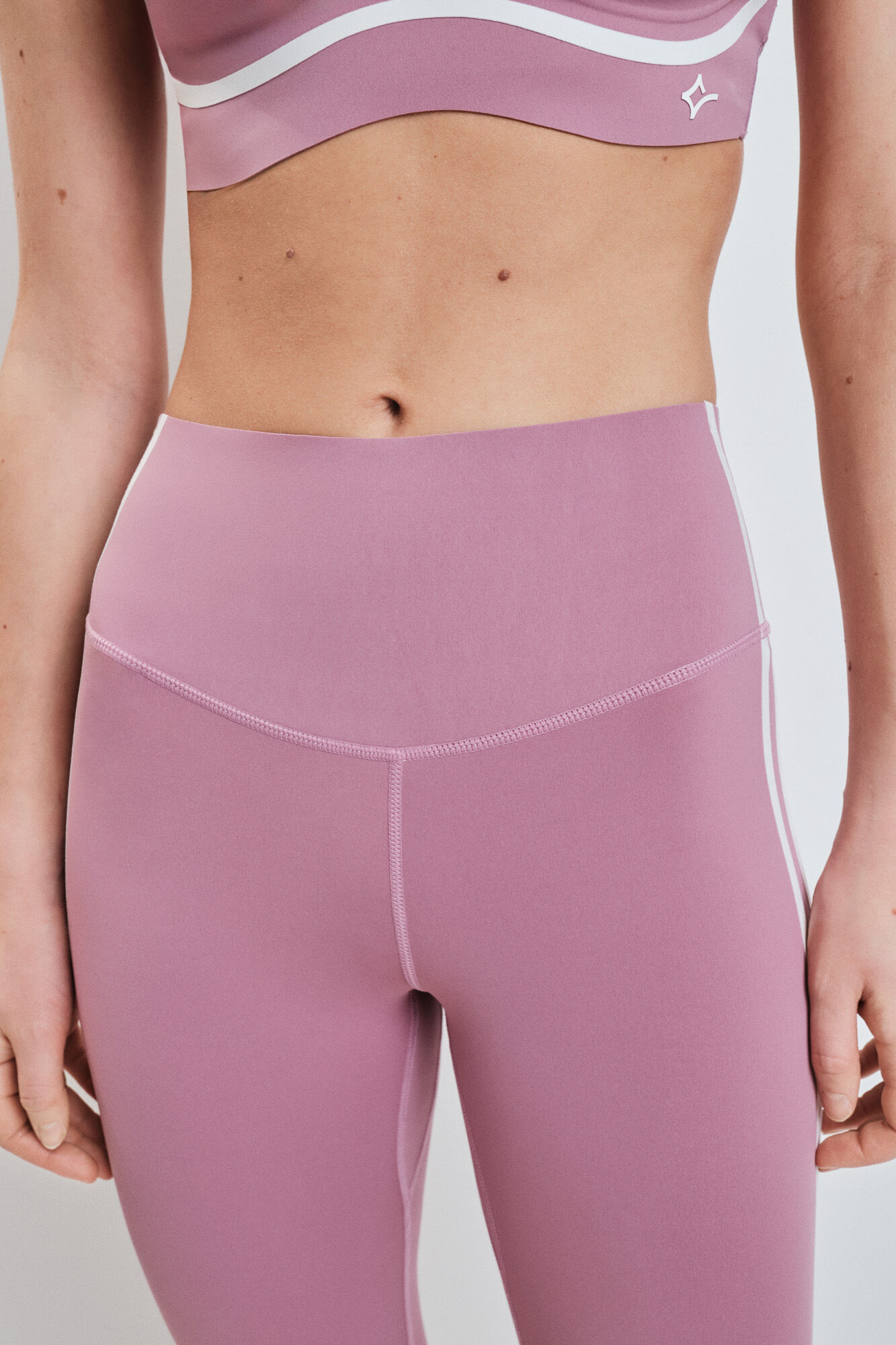 Dash and Stars Legging COMPRESSIVE pirata rosa rosa