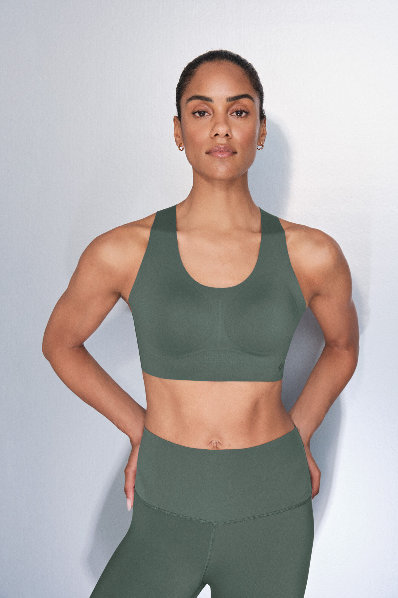 Dash and Stars Soutien desportivo COMPRESSIVO verde verde