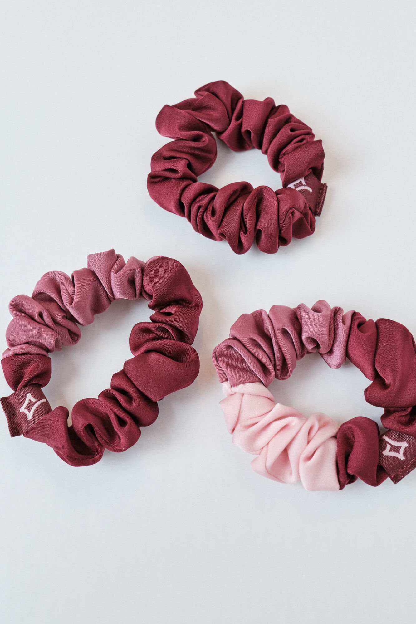 Dash and Stars Pack 3 gomas de pelo rosa