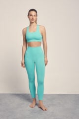 Dash and Stars Legging cropped azul SEAMLESS COMFORT azul