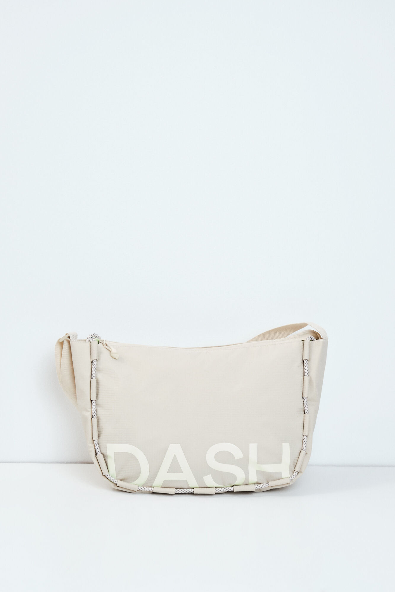 Dash and Stars Mala a tiracolo t&eacute;cnica marrom