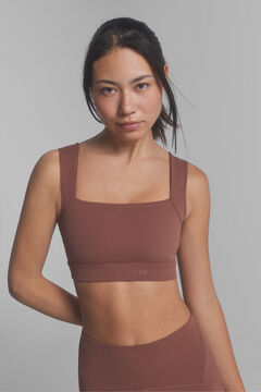 Dash and Stars Soutien desportivo SOFT MOVE marron cru