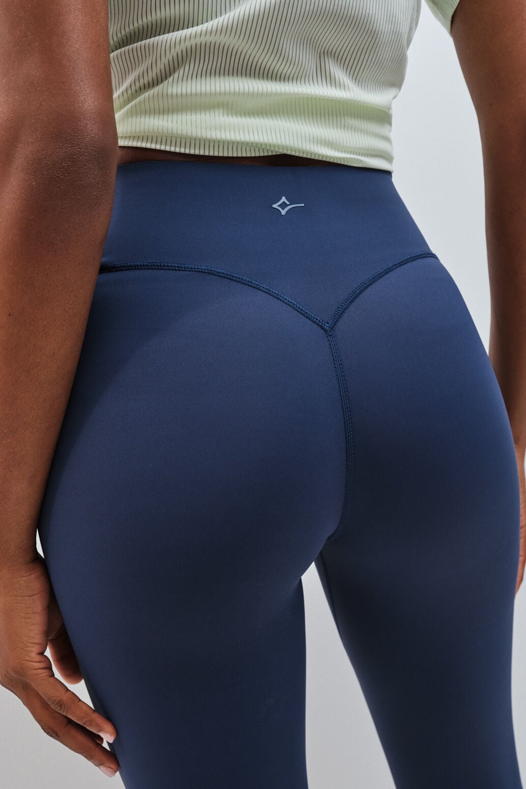 Dash and Stars Leggings COMPRESSIVE comprida azul azul
