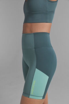 Dash and Stars Leggings ciclista 4D STRETCH verde verde