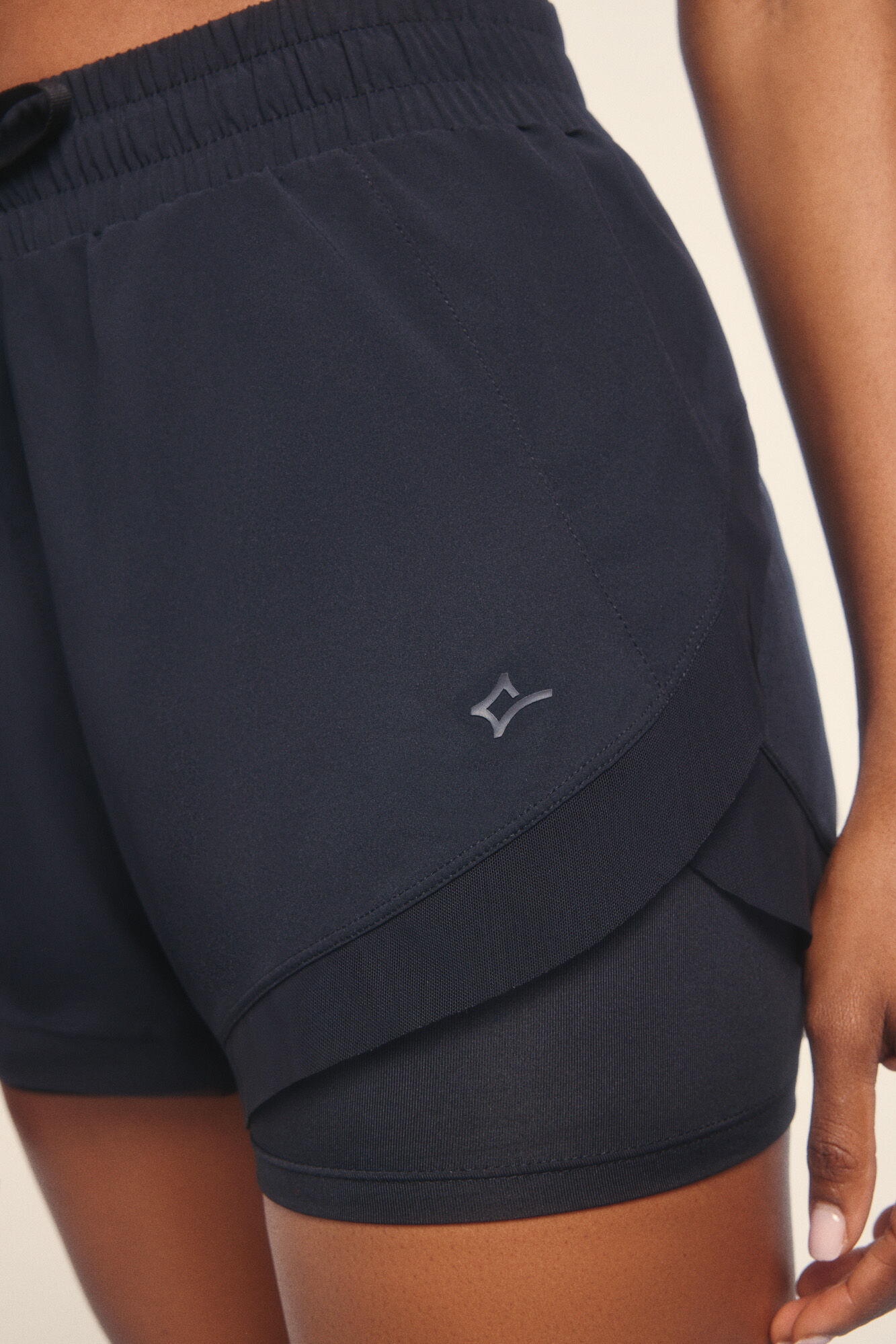 Dash and Stars Cal&ccedil;&otilde;es de malha preta ultra leve preto