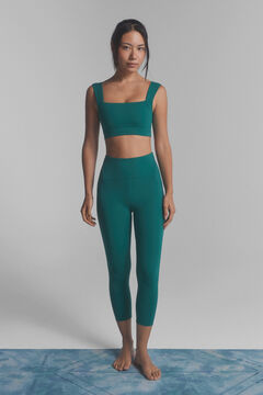 Dash and Stars Leggings SOFT MOVE crop verde verde