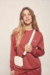 Dash and Stars Mini bolso móvil beige 