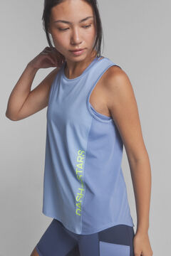Dash and Stars Camiseta sin mangas tejido técnico azul azul
