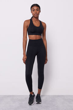 Dash and Stars Malhas ciclista pretas Compressive preto