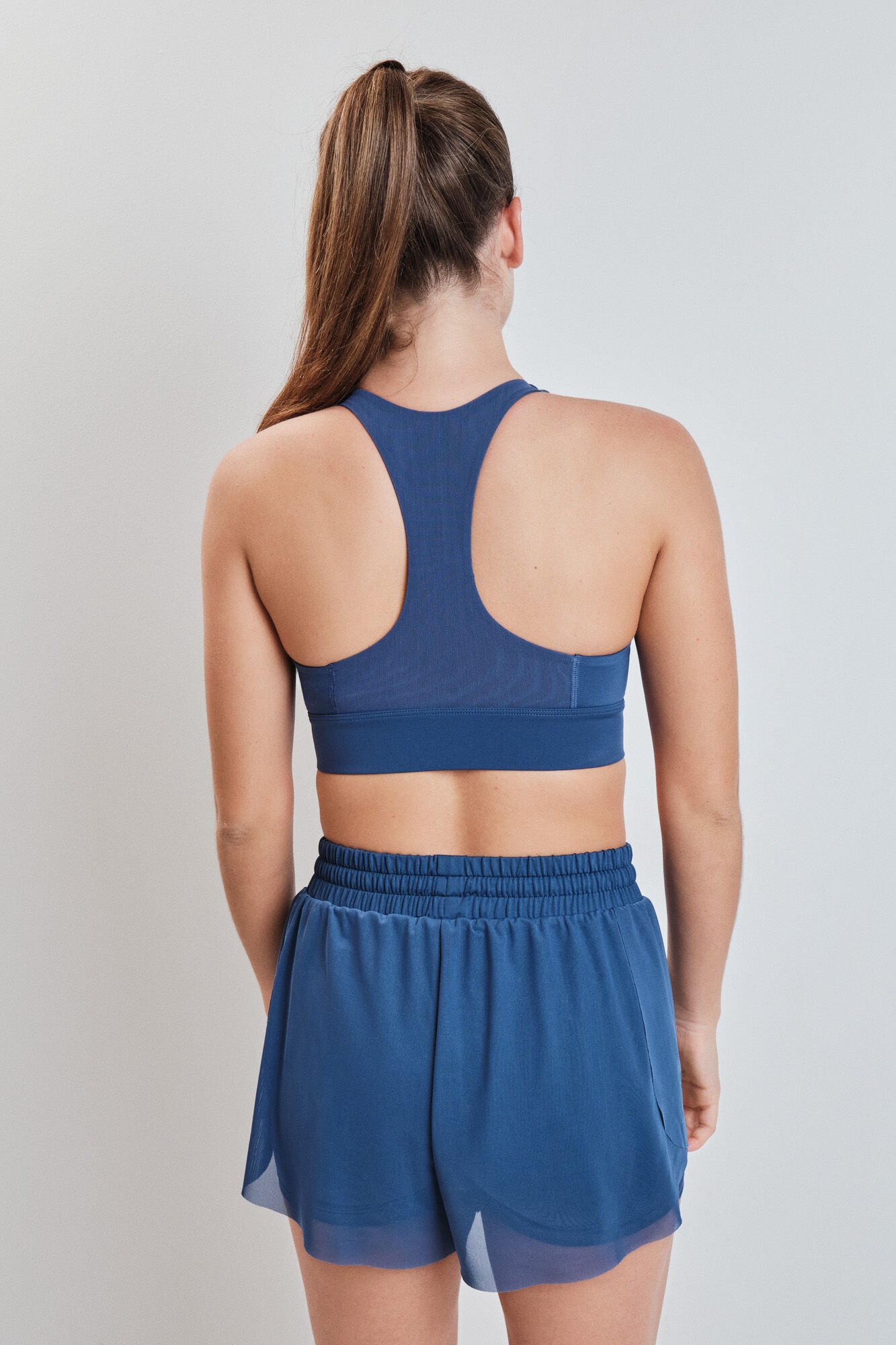 Dash and Stars Cal&ccedil;&otilde;es ultraleves em tecido mesh azul azul