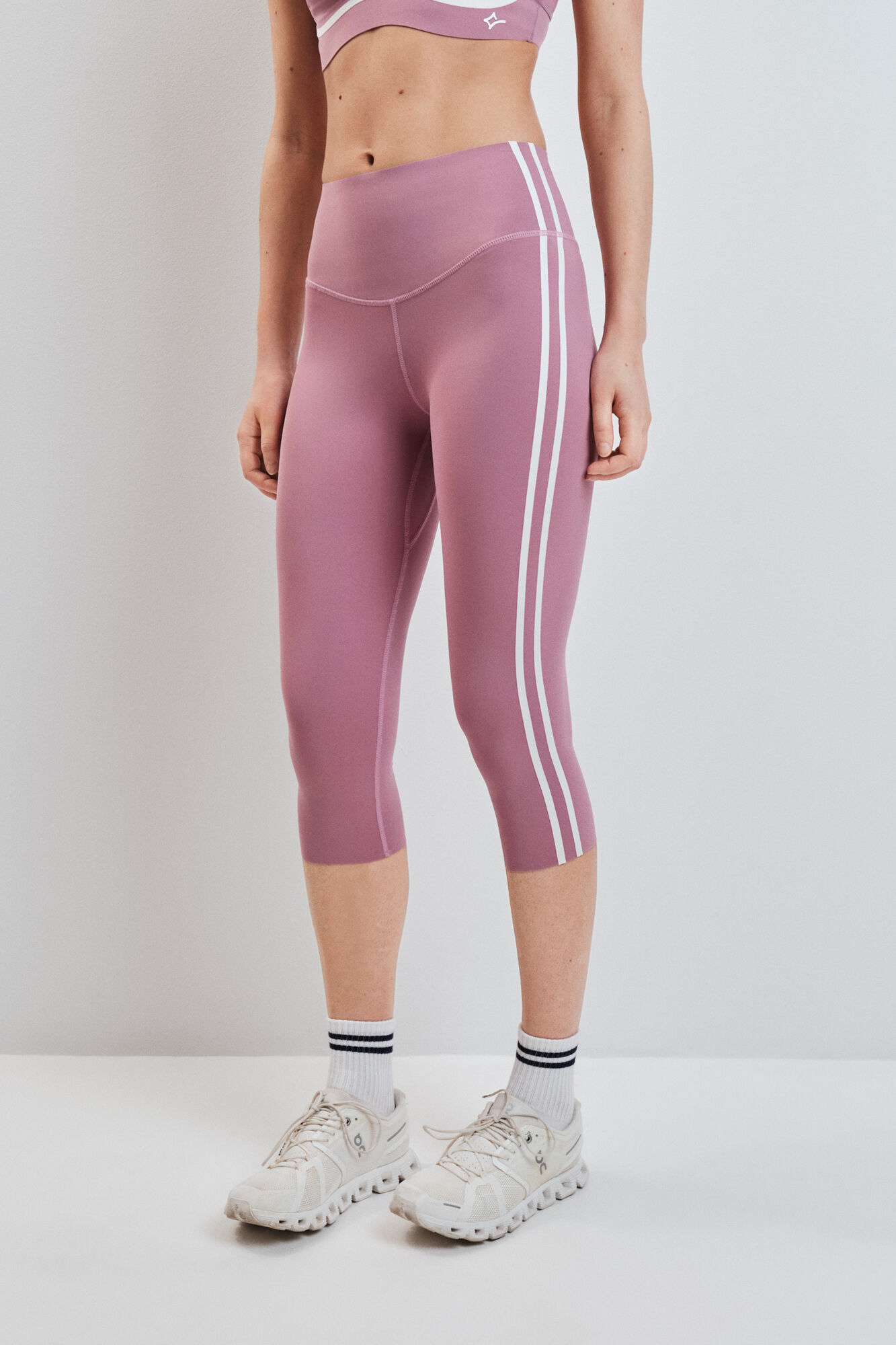 Dash and Stars Legging COMPRESSIVE pirata rosa rosa