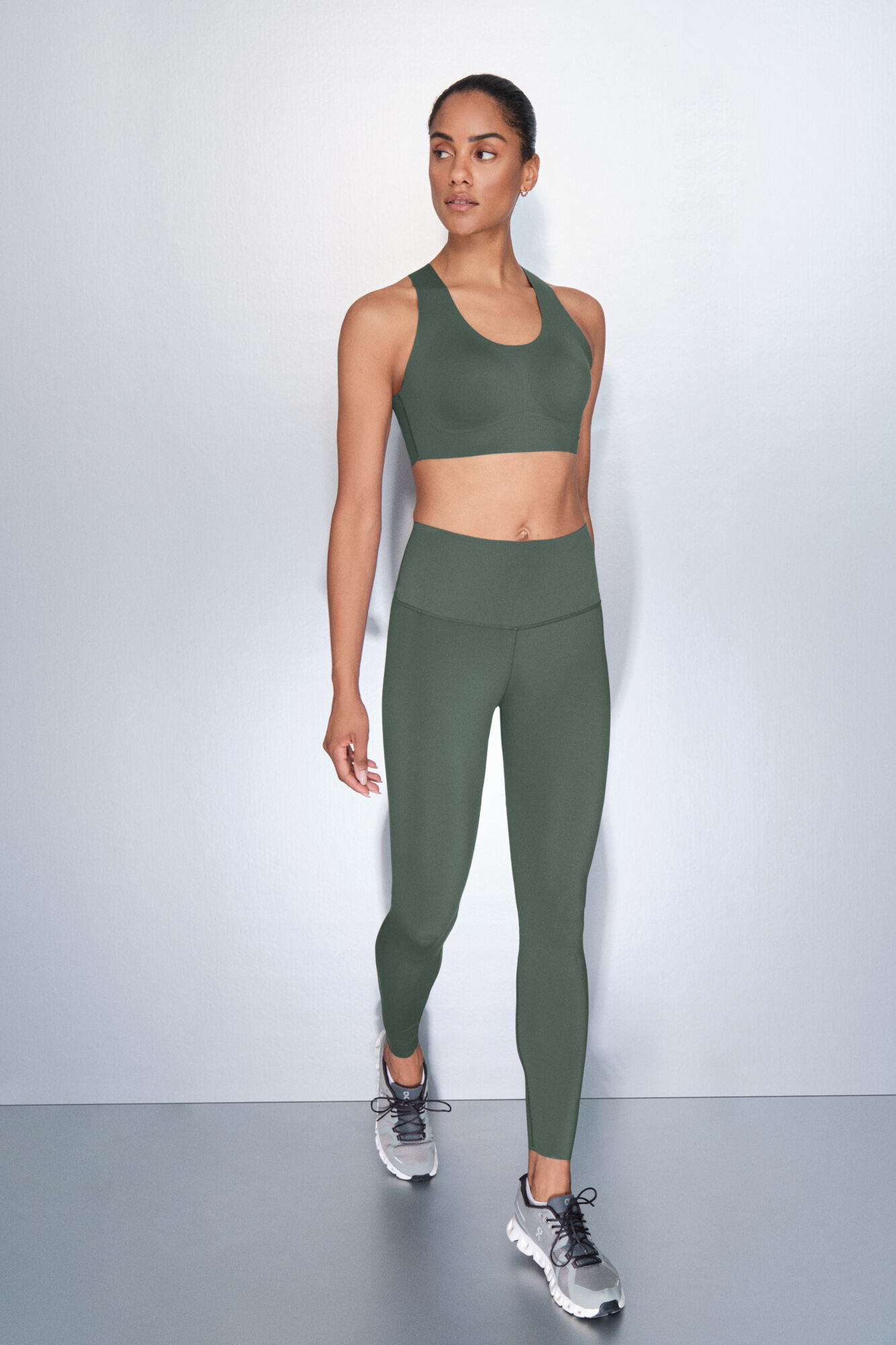 Dash and Stars Soutien desportivo COMPRESSIVO verde verde