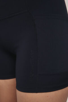Dash and Stars Legging preta curta 4D STRECH preto