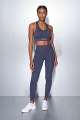 Dash and Stars Leggings SEAMLESS COMFORT azul marinho azul