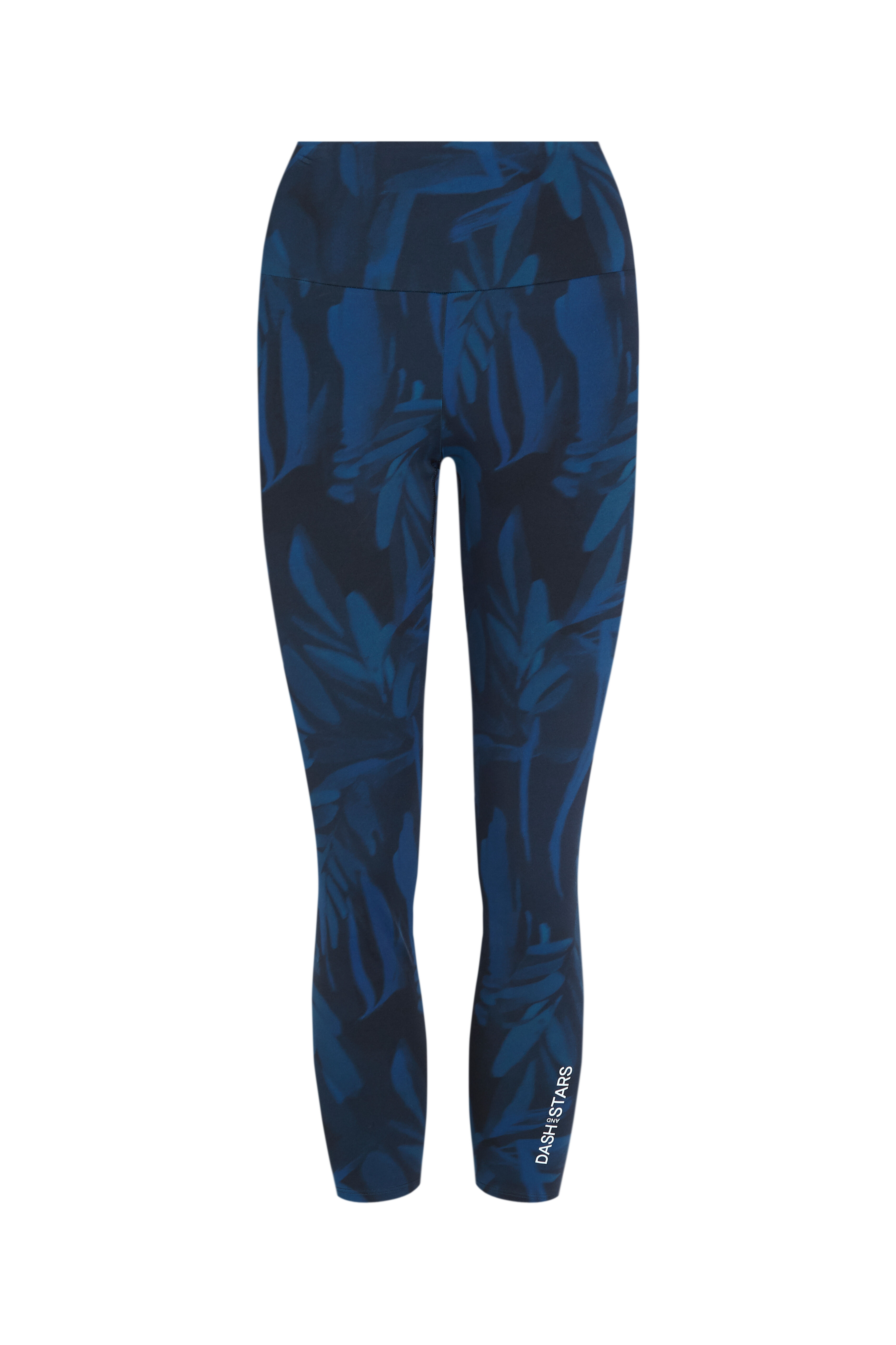 Dash and Stars Leggings crop estampado verde 4D STRETCH verde