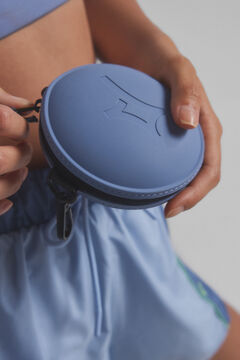 Dash and Stars Porta-moedas silicone circular azul azul