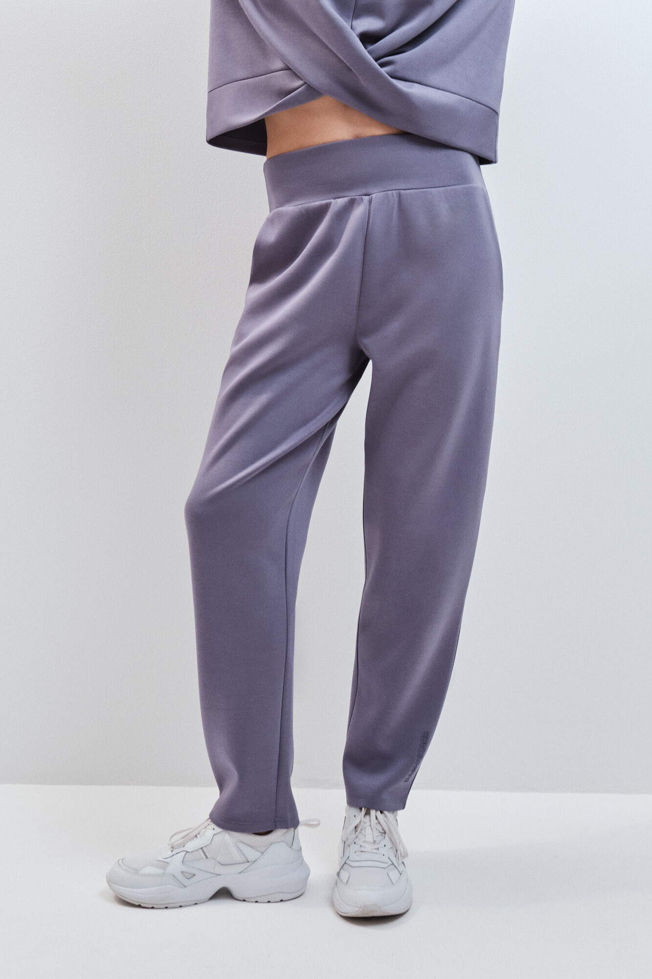 Dash and Stars Cal&ccedil;a comprida jogger soft touch azul