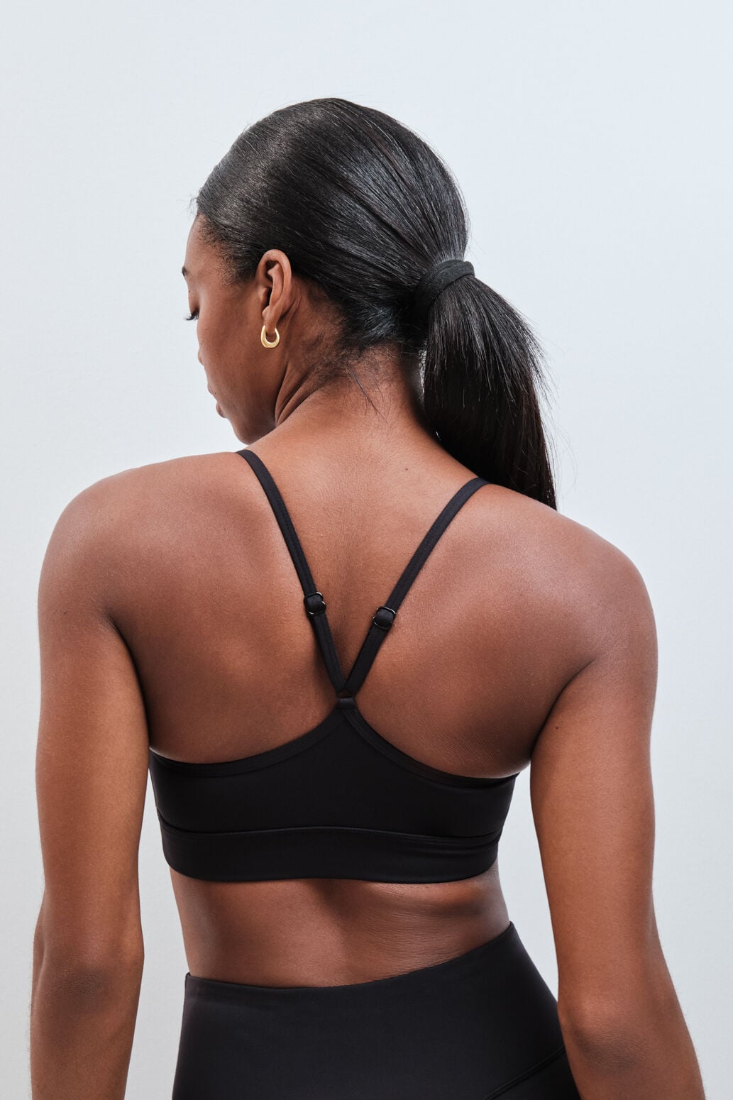 Dash and Stars Soutien desportivo 4D Stretch cinzento cinzento