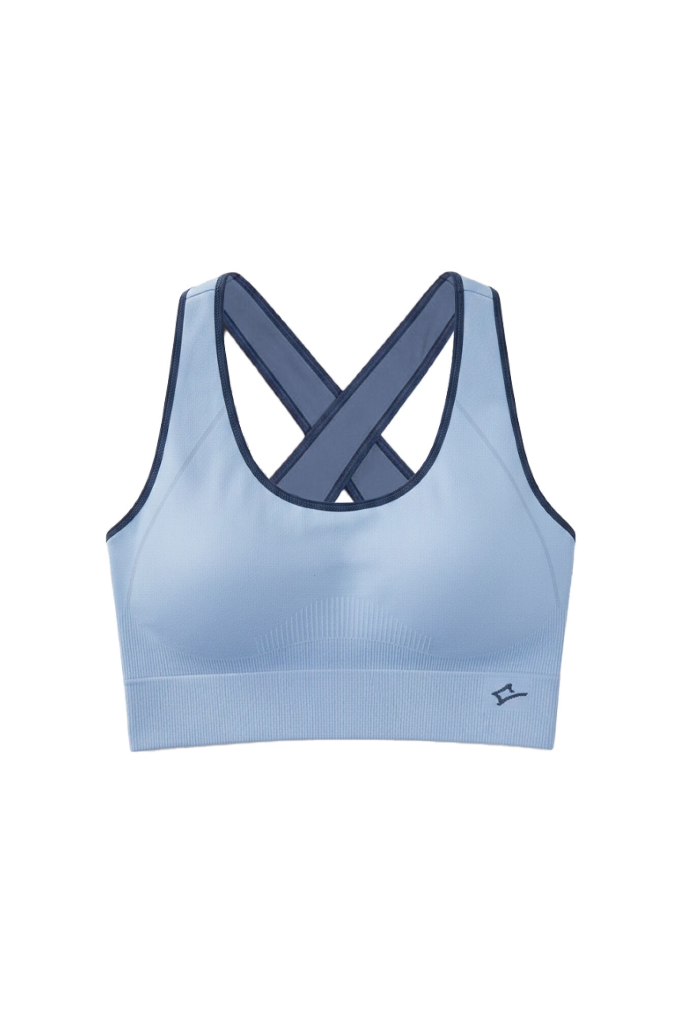 Dash and Stars Soutien desportivo 4D Stretch revers&iacute;vel azul azul