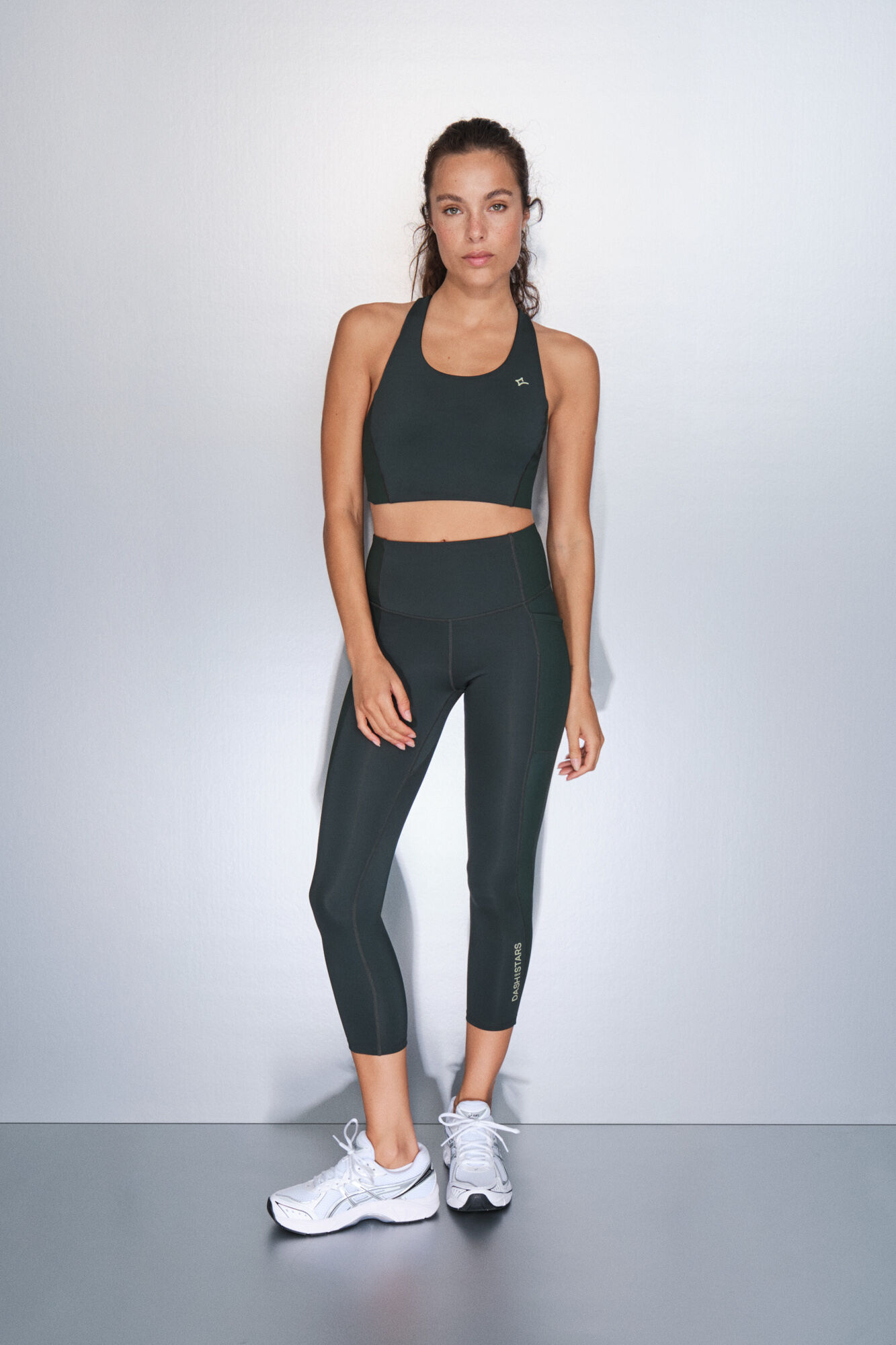 Dash and Stars Soutien desportivo verde 4D Stretch verde