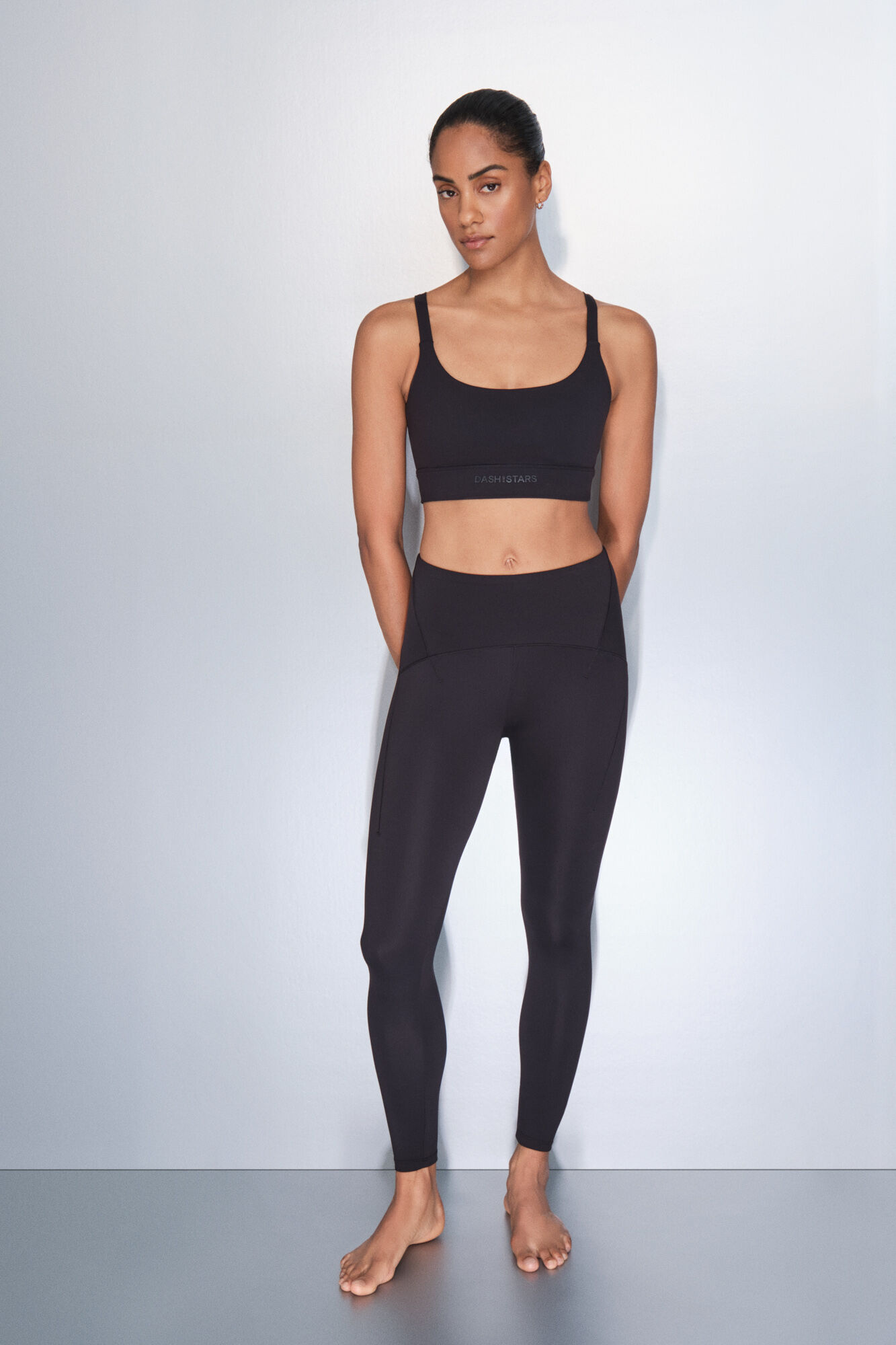 Dash and Stars Soutien desportivo preto SOFT MOVE preto