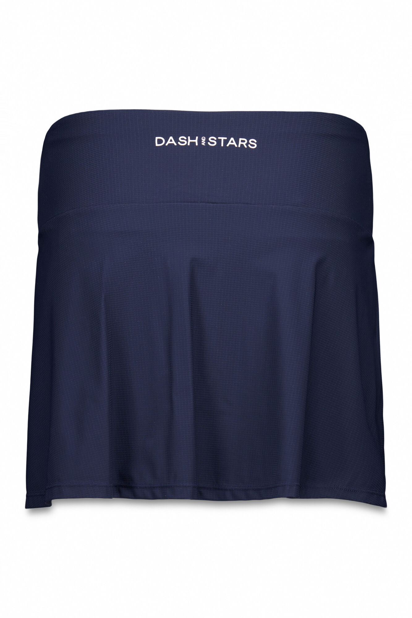Dash and Stars Saia de microfibra azul com interior em malha azul