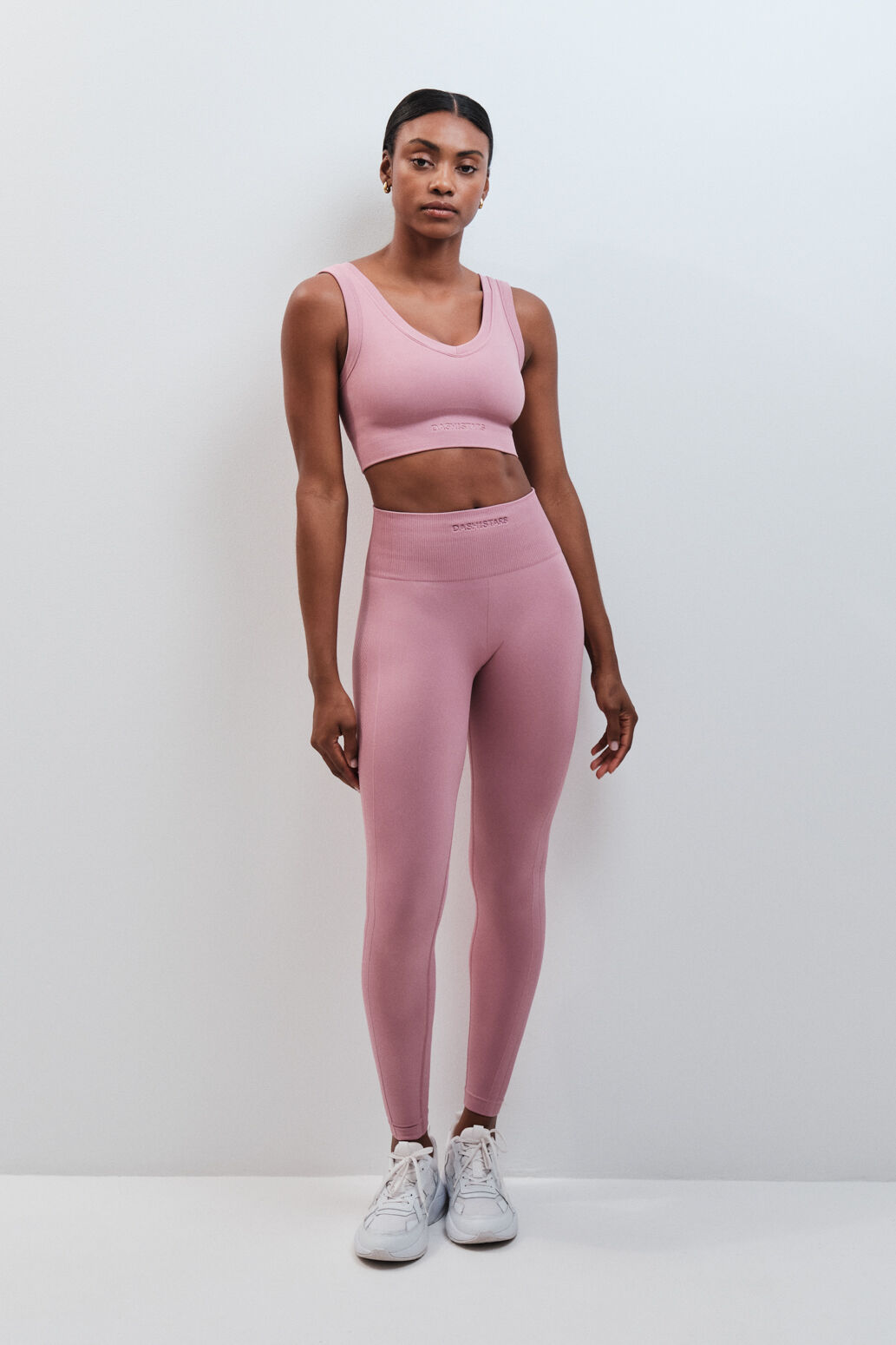 Dash and Stars Soutien desportivo SEAMLESS COMFORT gren&aacute; rosa