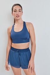 Dash and Stars Cal&ccedil;&otilde;es ultraleves em tecido mesh azul azul