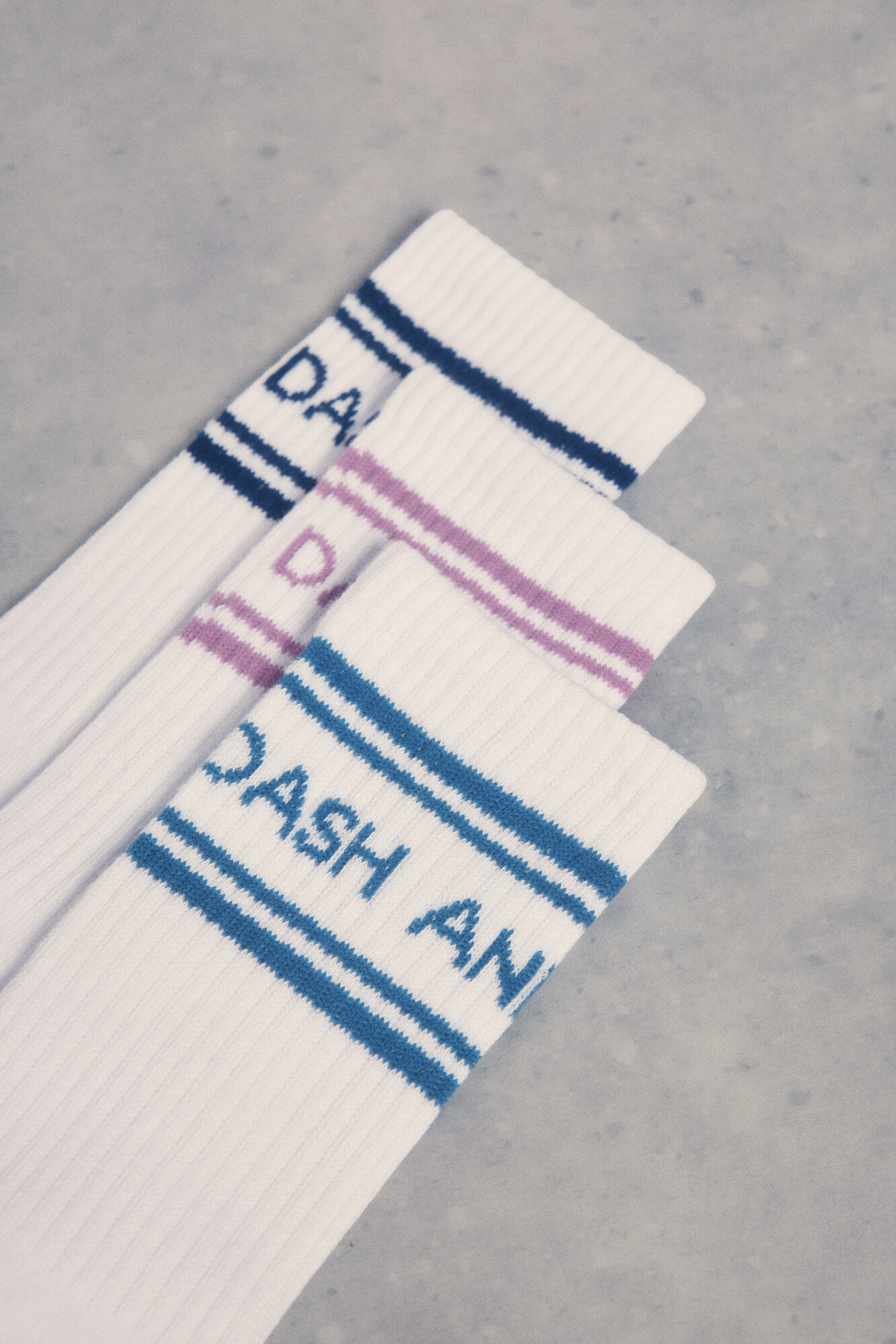 Dash and Stars Pacote de 3 meias t&eacute;cnicas impress&atilde;o