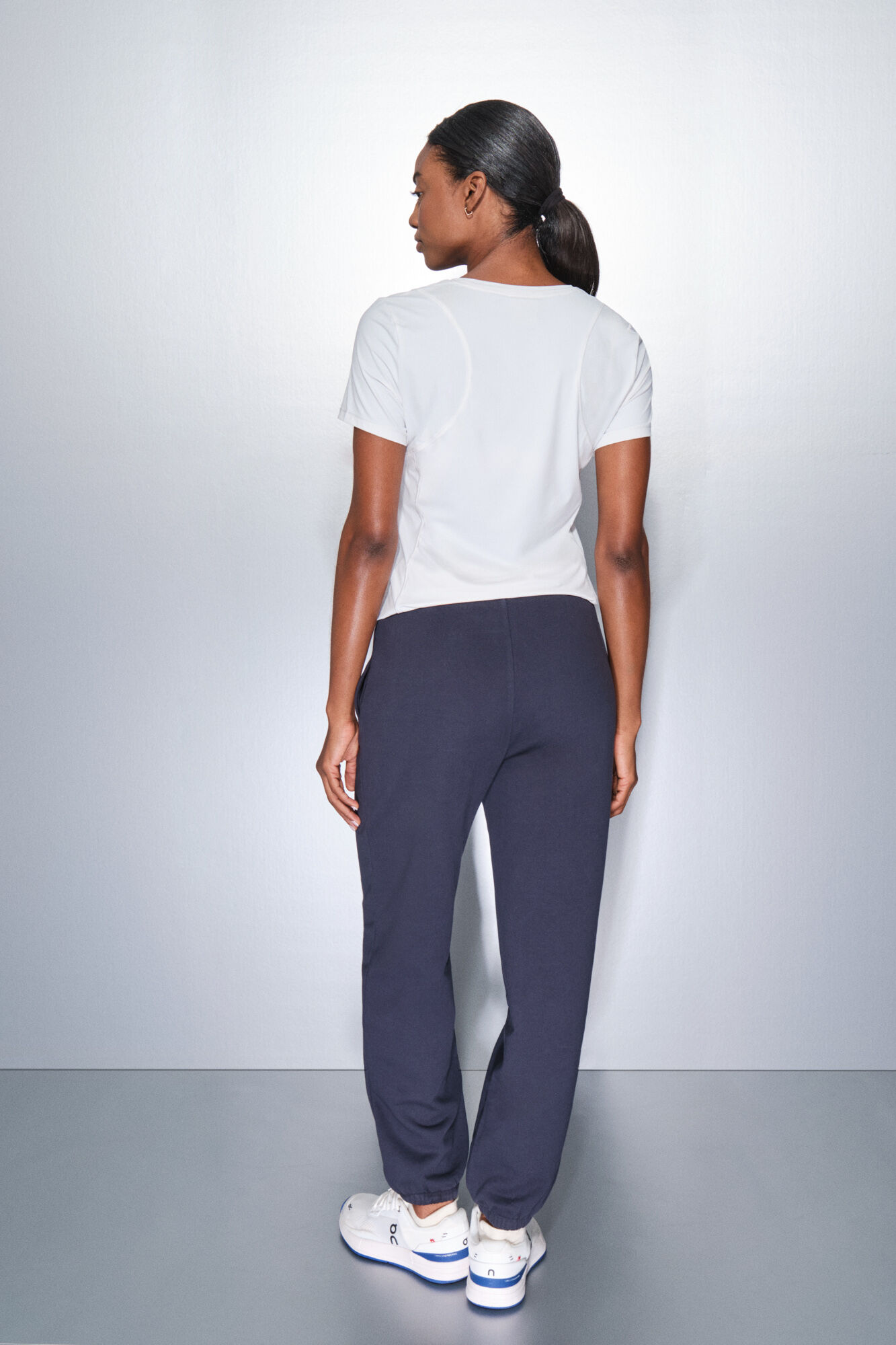 Dash and Stars Pantal&oacute;n largo algod&oacute;n jogger azul