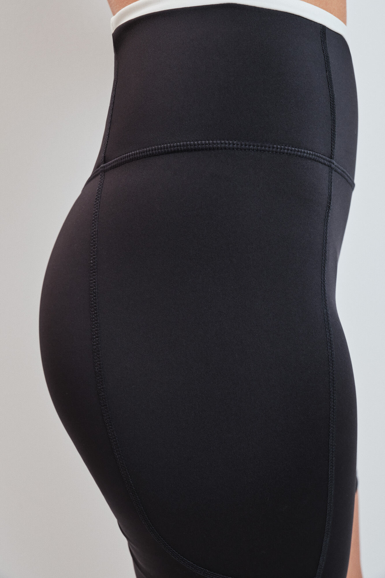 Dash and Stars Leggings ciclista 4D STRETCH pretas preto