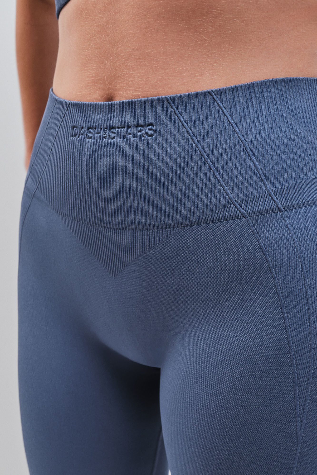 Dash and Stars Leggings compridos SEAMLESS COMFORT azul azul