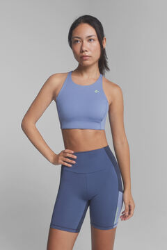 Dash and Stars Leggings ciclista 4D STRETCH marengo gris